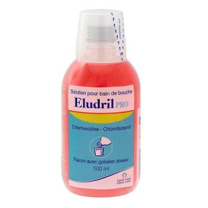 Eludril Pro mouthwash solution 500ml