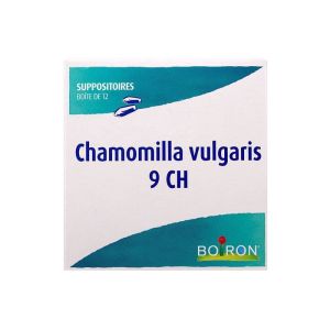 Chamomilla vulgaris 9 CH 12 suppositories