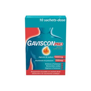 GavisconPro sugar free mint - 10 sachets