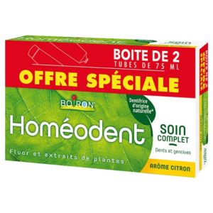 Homéodent - Complete Care for Teeth and Gums - Lemon - 2x 75ml