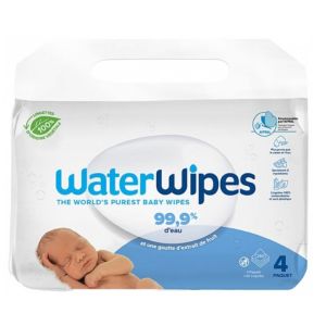 Organic Waterwipes 4x60lings