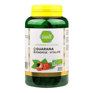 Organic Guarana 200 capsules