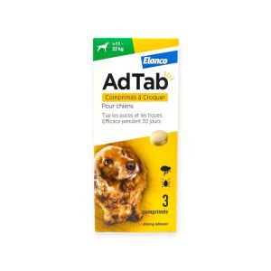 Adtab 450Mg Chiens 11-22Kg Cpr3