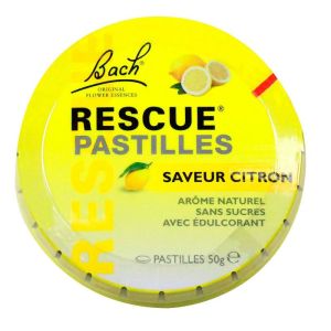 RESCUE® Lemon Lozenges - box of 50 g