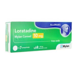 Loratadine 10mg - 7 tablets