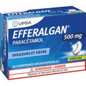 EfferalganOdis 500mg 16 orodispersible tablets