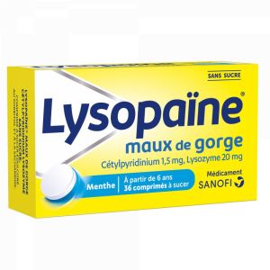 Lysopaine 36 lozenges