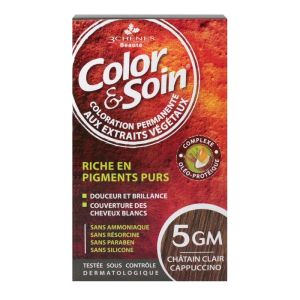 Color & Soin permanent color - 5GM light brown cappuccino