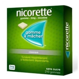 Nicorette 2mg Original - 210 gummies