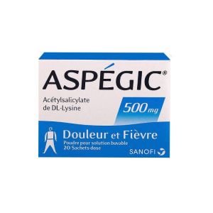 Aspegic 500 mg 20 sachets