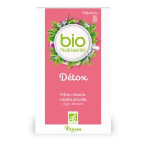 Organic detox herbal tea 20 sachets