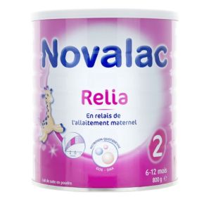 2nd age milk - Relia - In relay of breastfeeding - 800g