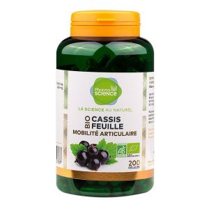 Organic blackcurrant leaf 200 capsules