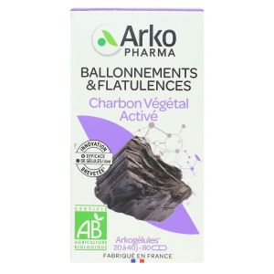 Arkog Charbon Vegetal Bio 80 Gel