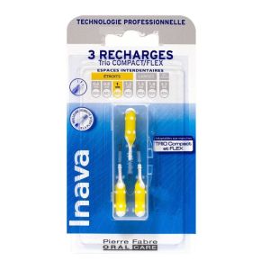 3 refill interdental brushes 2 Trio Compact/Flex