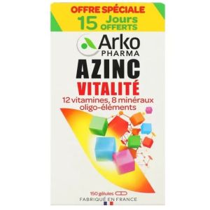 AZINC VITALITE 150 capsules (15 Days Free) - Food Supplement reducing Fatigue