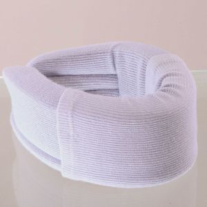 Gibaud - Flexible C1 collar with protective cover - Gray - size 1 - height 8.5cm