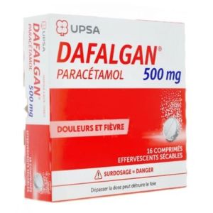 Dafalgan 500mg - 16 tablets