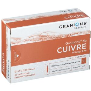 Copper Granions 30 vials