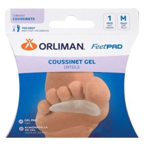 Feetpad coussinet gel orteil pied droit medium M