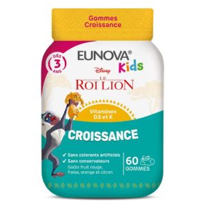 Eunova Kids Croissance 60 Gommes