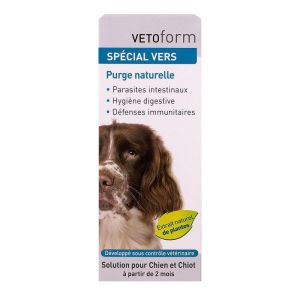 Special worms solution for dogs & puppies 50ml