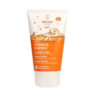 Kids shower & shampoo orange 150ml