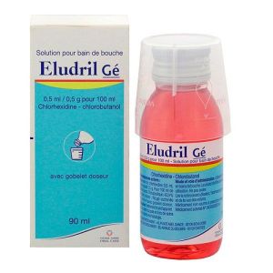 Eludril Gé mouthwash solution 90ml