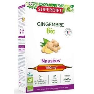 Superdiet Gingembre Bio 20 Amp