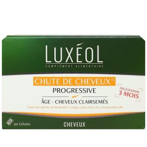 Luxeol Chute Cheveux Progressive 3 Mois