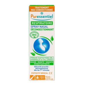 Respiratory organic decongestant nasal spray 15ml