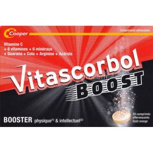 Vitascorbol Boost Effervescent - 20 tablets