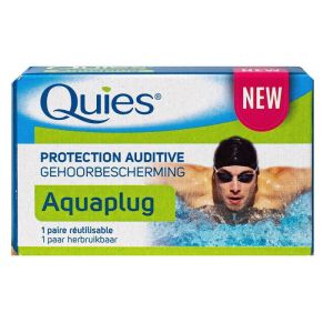 Aquaplug hearing protection 1 pair reusable