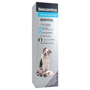 Biophthal eye cleaning solution 125ml