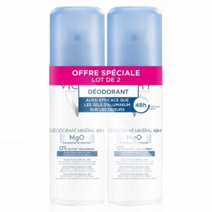 48H Mineral Aerosol Deodorant - 2x125 ml