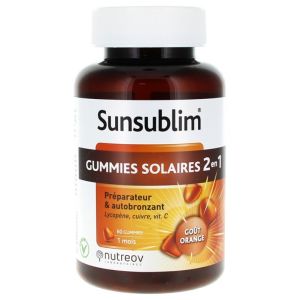 Nutreov Sunsublim Gummies 2En1 Bt60