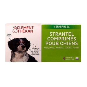 4 tablets Strantel dogs