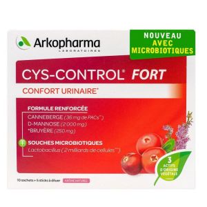 Cys-Control strong urinary comfort 10 sachets + 5 sticks