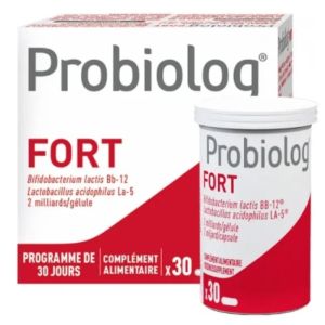 Probiolog FORT - Promotes the balance of the intestinal flora - 30 capsules