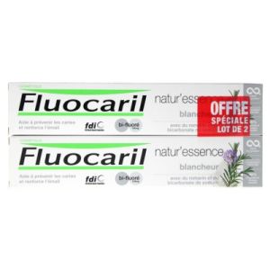 Fluocaril Bifl 145mg Natur Blanch 2x75ml