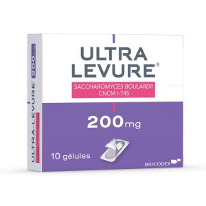 Ultra Yeast 200 mg - 10 capsules