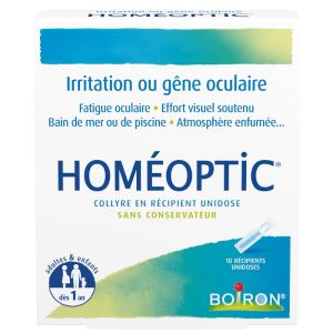 Homéoptic 10 single-dose containers