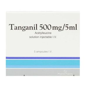 Tanganil 500 mg / 5 ml solution for injection I.V. 5 vials