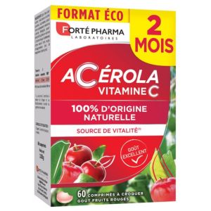 Energy acerola 60 tablets