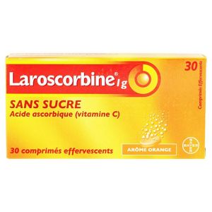 Laroscorbine 1g 30 tablets without sugar