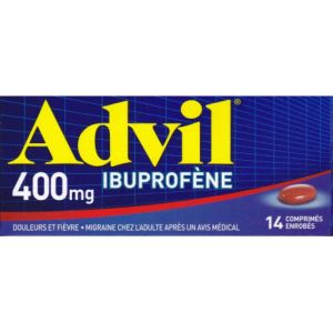 Advil 400mg - 14 coated tablets