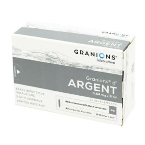 Granions d'Argent 30 vials