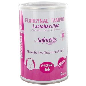 Florgynal Tampon Bte 9 Tamp Compact Norma