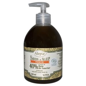 Aleppo liquid soap BIO Premium 40% 500ml