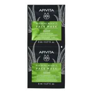 Apivita Express Masque Aloe Vera 2X8Ml
